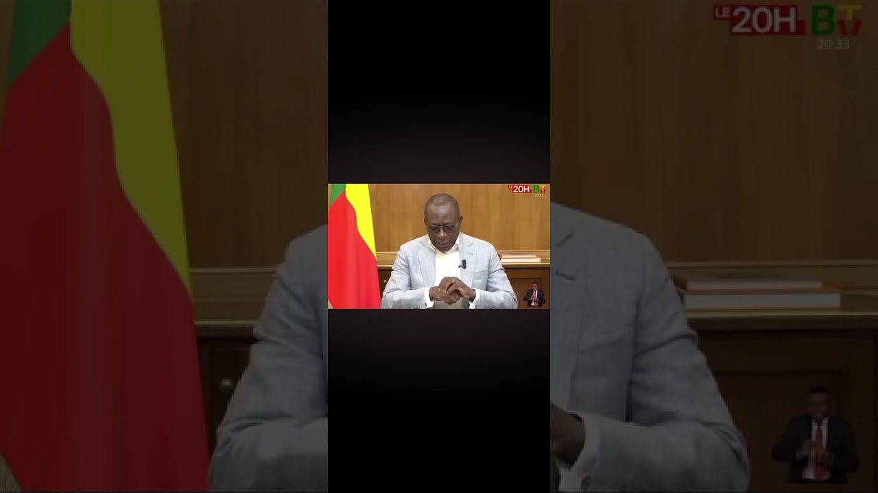 Tentation de coup d'état au Bénin sortie officielle du président Patrick TALON 