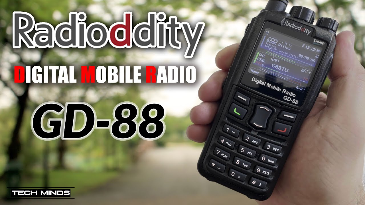 Radioddity GD-88 Dual Band Analog & Digital Handheld Transceiver
