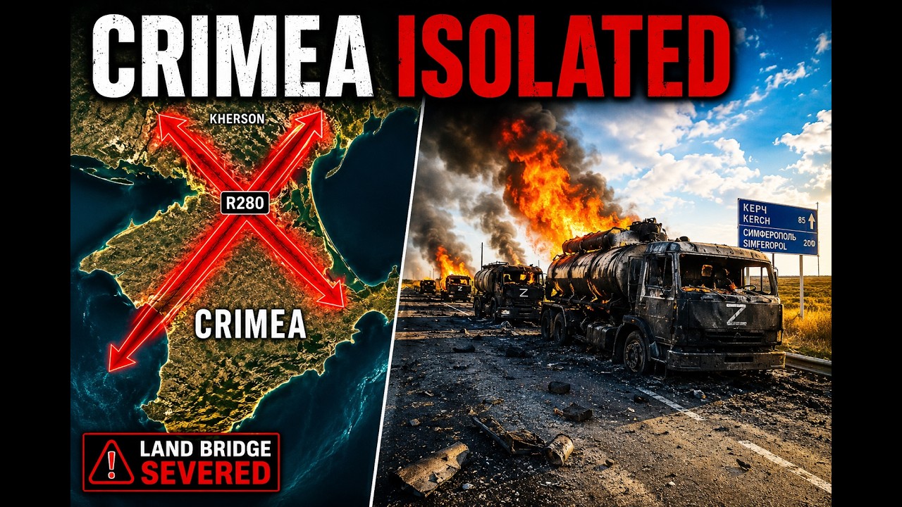 Crimea Isolated: How the Logistics Lockdown is Severing Putin's Bridge