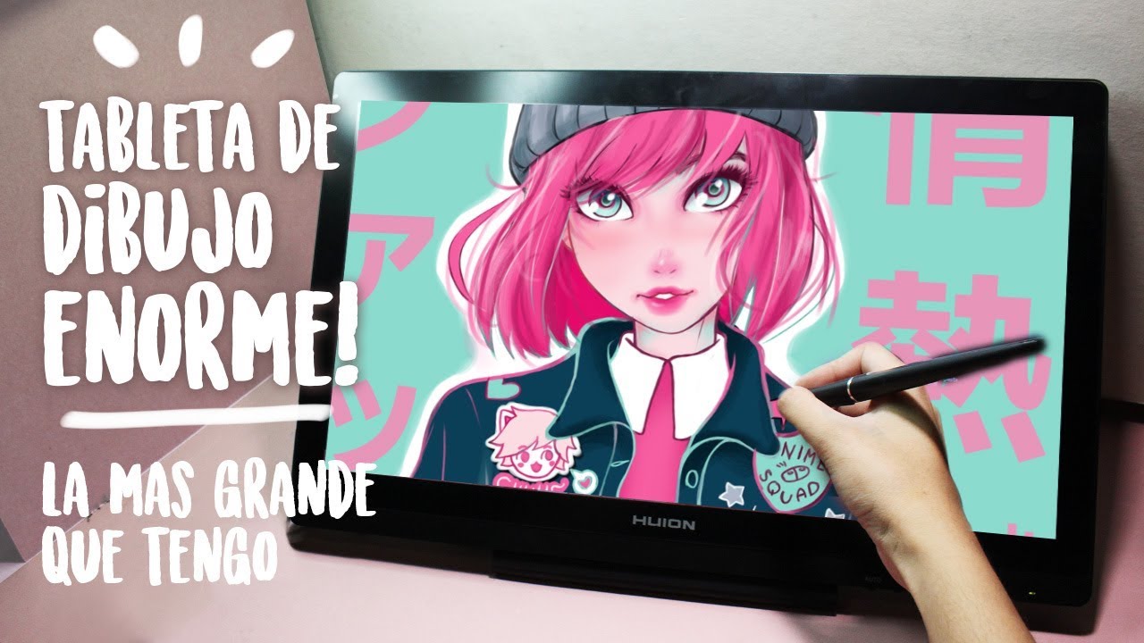 Dibujando con la Huion Kamvas GT-191 Review & Dibujo | Diana D&iacute;az