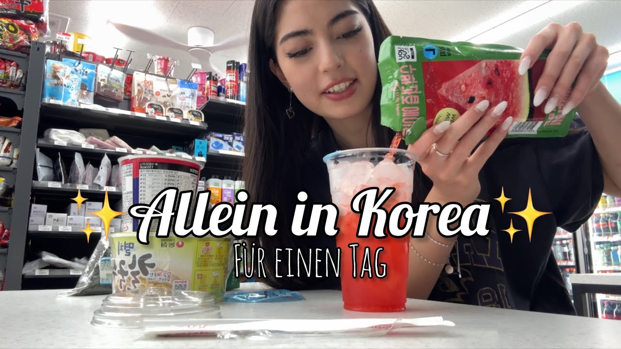 Allein in Korea für einen Tag✨🦋