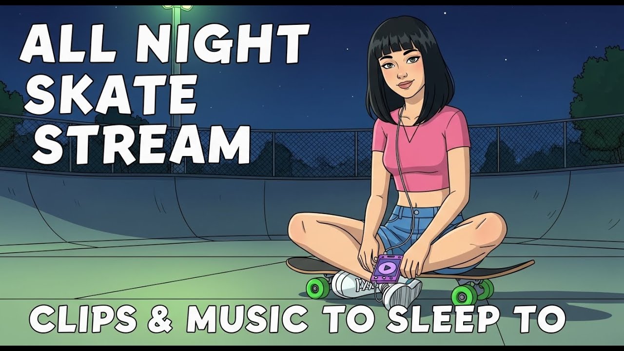 Realistic E.A. Skate Cartoons and Raw Files with Custom Music to sleep to All Night Long!