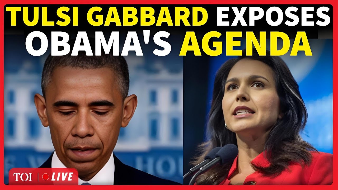 Obama News LIVE: Tulsi Gabbard EXPOSES Obama’s Hidden Agenda | Trump News LIVE | Karoline Leavitt