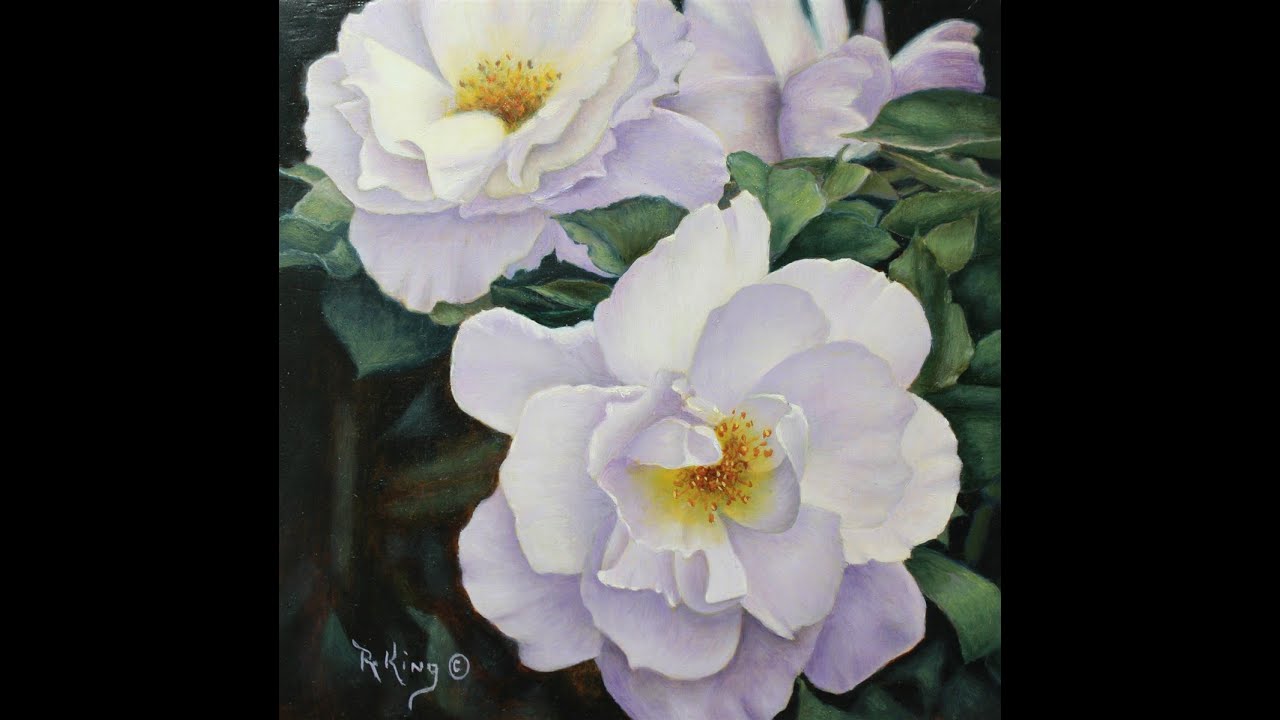 The Creation of Sydney's Rose   Flemish technique Oils or Acrylic