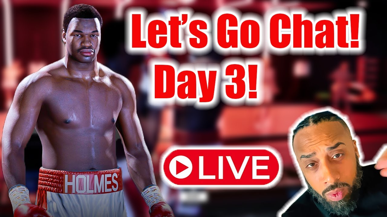 Undisputed Boxing Game Live Stream!!! Fighting The CHAT!