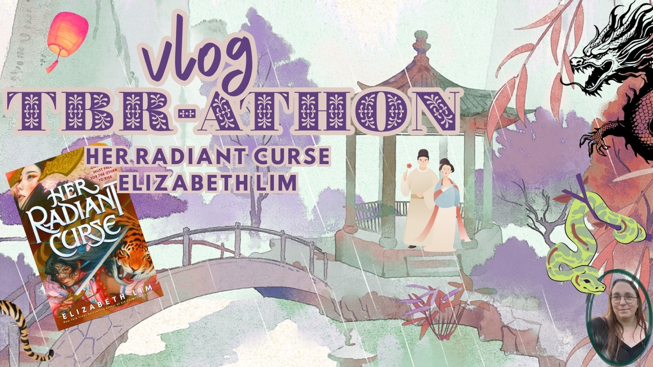 Reading vlog - a fantasy for TBRathon August
