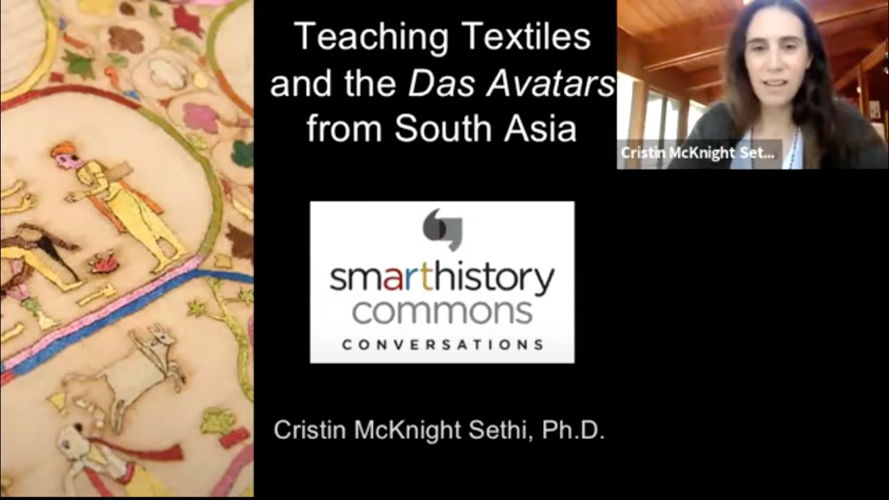 From a live Smarthistory webinar: Dr. Cristin McKnight Sethi on the art of South Asia