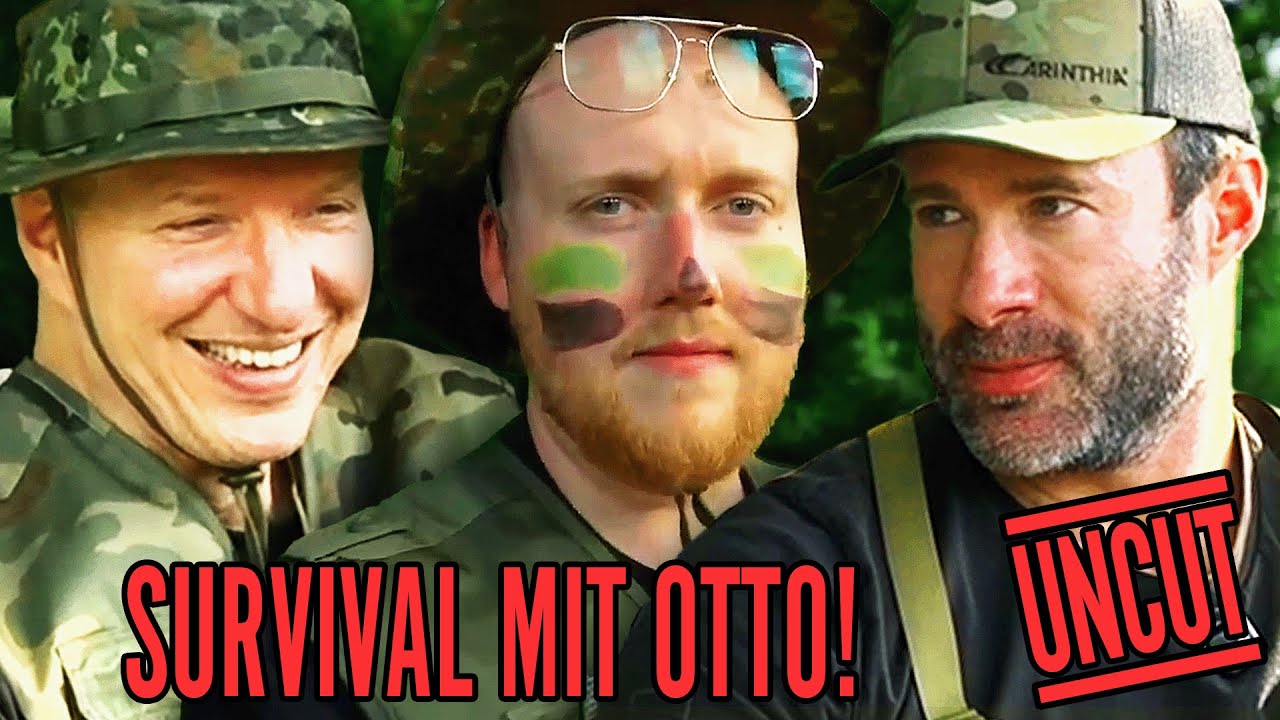 ZARBEX und SCHRADIN im WALD! | SURVIVAL-TRAINING mit @OttoBulletproof | UNCUT