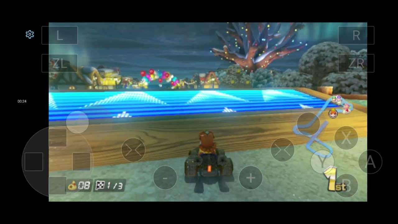 I played every Mario kart games on mobile winter edition 