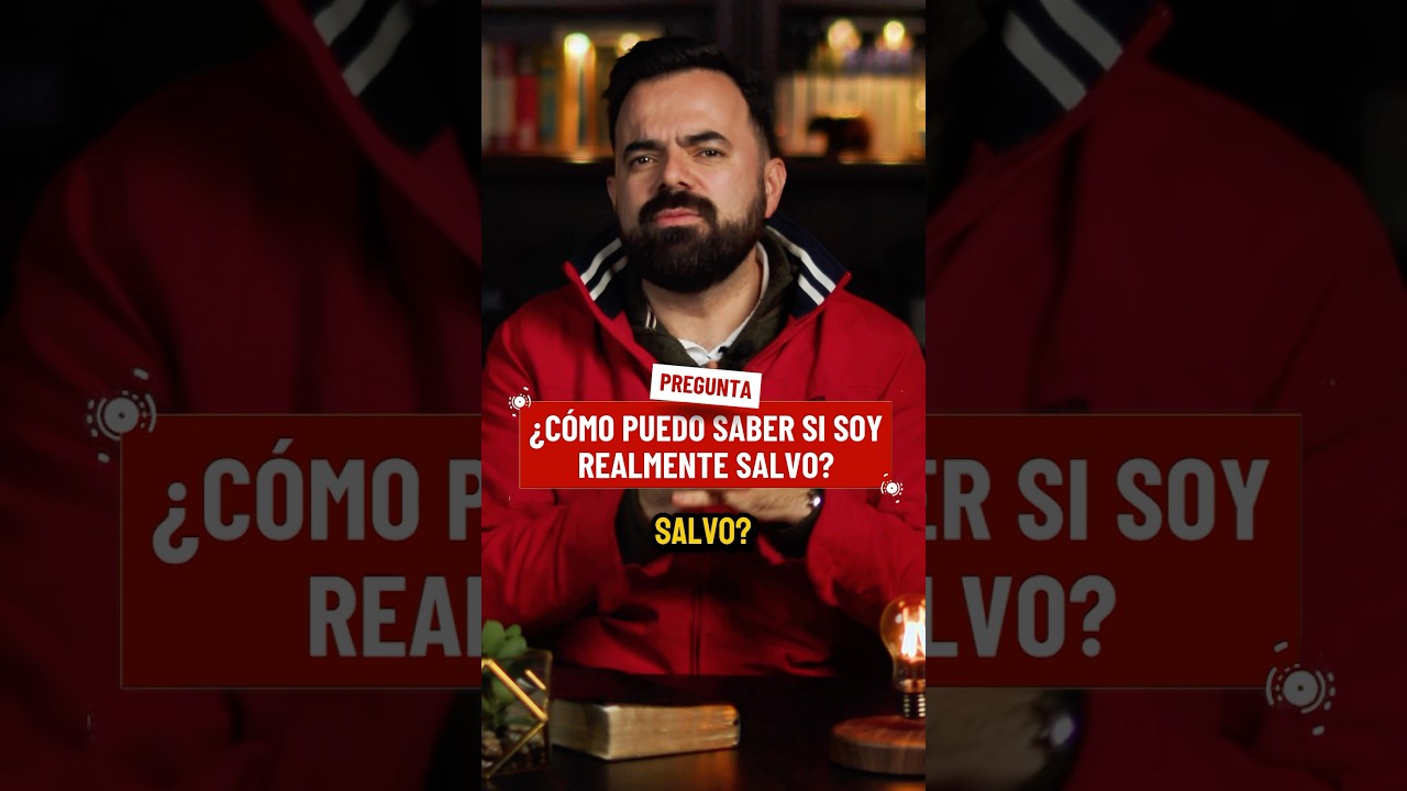 &iquest;C&oacute;mo puedo saber si soy realmente salvo? #biblia #cristiano #salvo #gracia #regalo