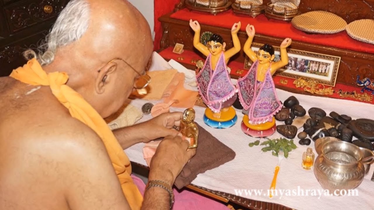 Deities of HH Gopal Krishna Goswami Maharaj
