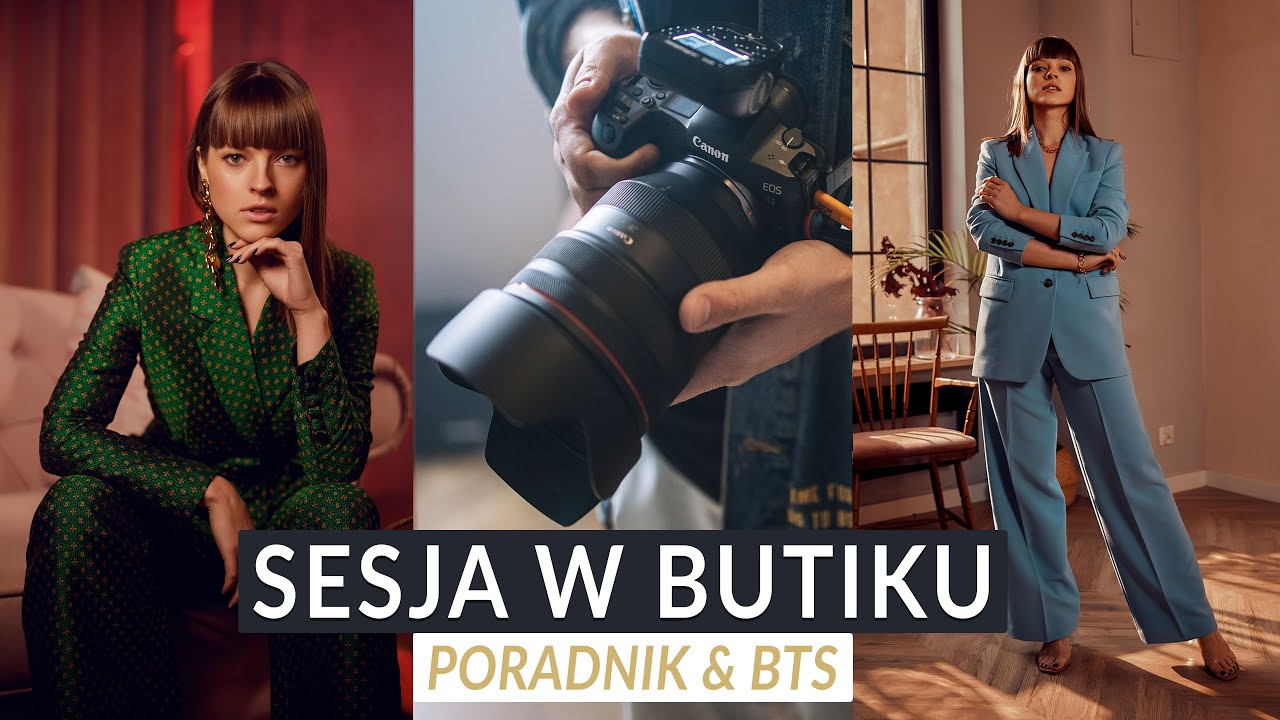 To światło tworzy klimat! Sesja z użyciem małych lamp