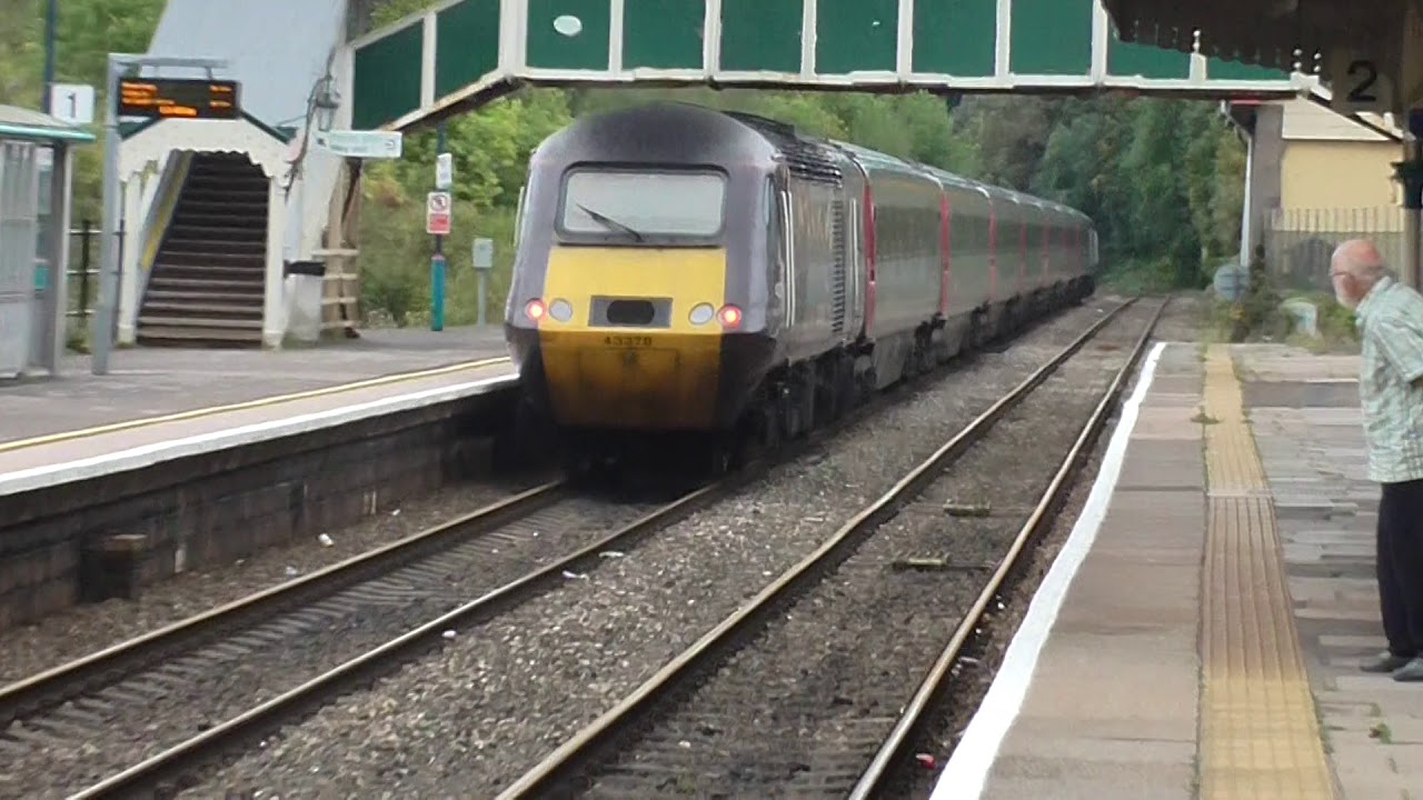 Crosscountry HST no's: 43301-43378 @ Chepstow {1V44} 17/09/2018.