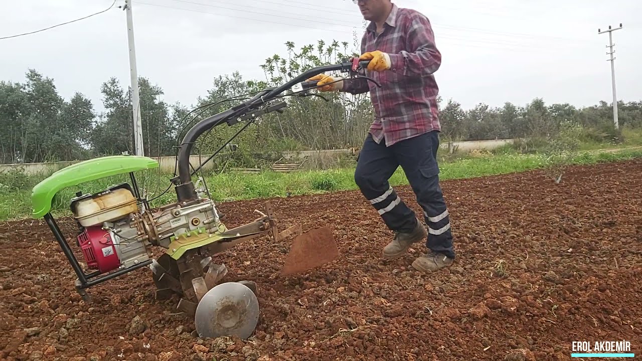Taral çapa motorum ile arık açma