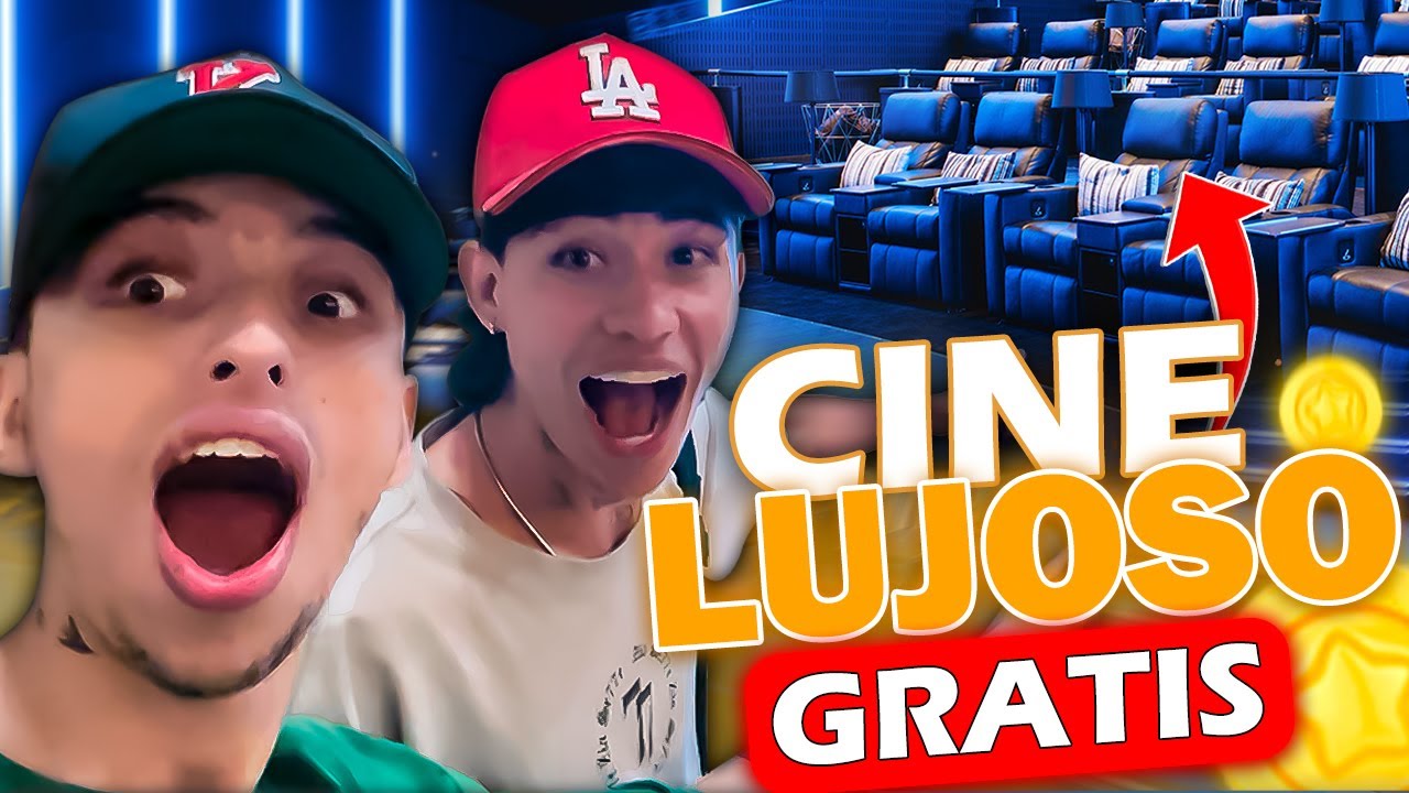 Me INFILTRO al CINE m&aacute;s LUJOSO del PA&Iacute;S con @andylives00