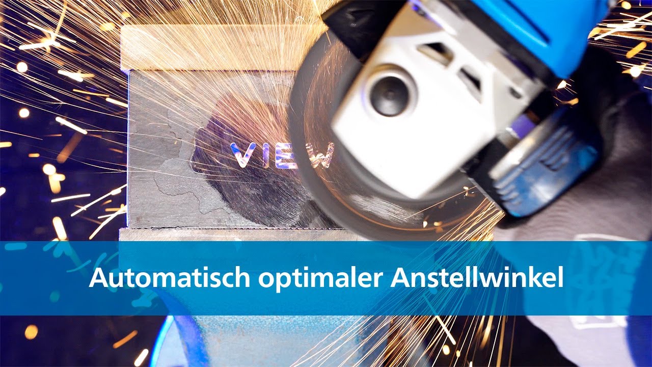 Automatisch optimaler Anstellwinkel - CC-GRIND VIEW - PFERD