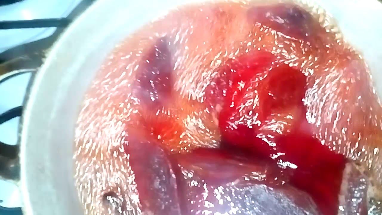 Aqu&iacute; perros cocinado remolacha