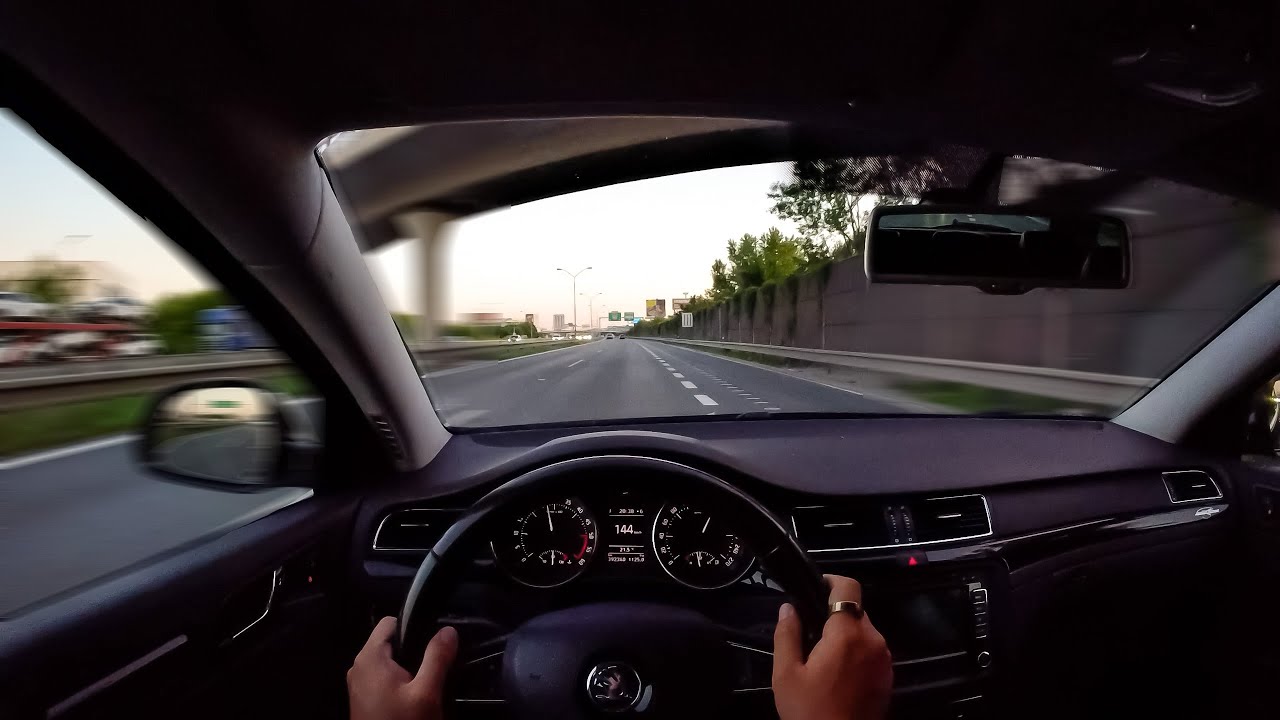 Škoda Superb 2 facelift Laurin & Klement 2.0TDi 125kw l POV Drive & Review