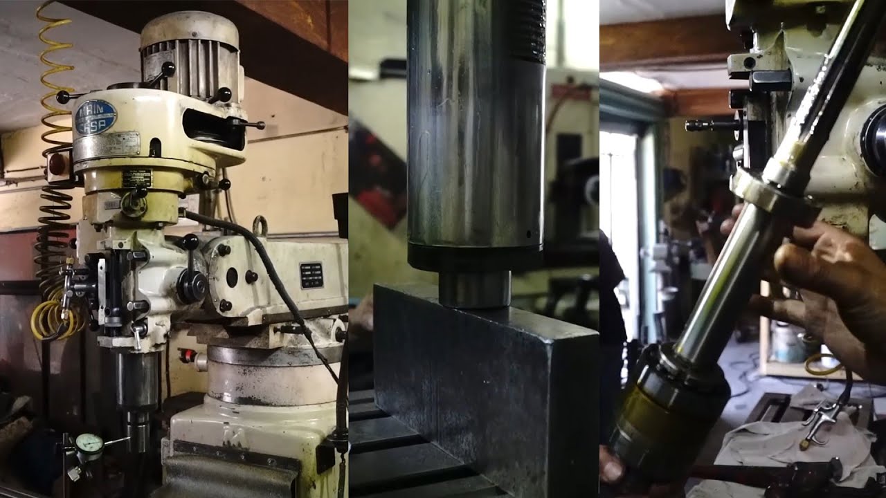 Reparación y Mantenimiento de una Fresadora Vertical