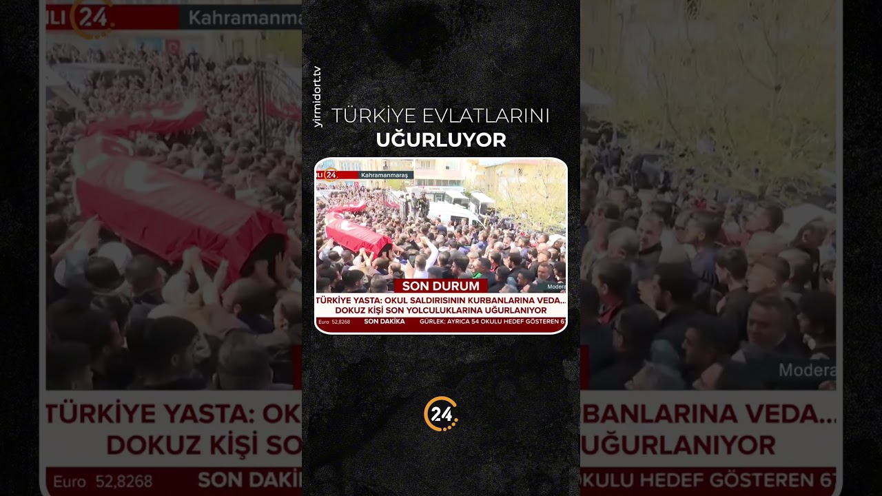 T&uuml;rkiye Evlatlarını Son Yolculuğuna Uğurluyor!