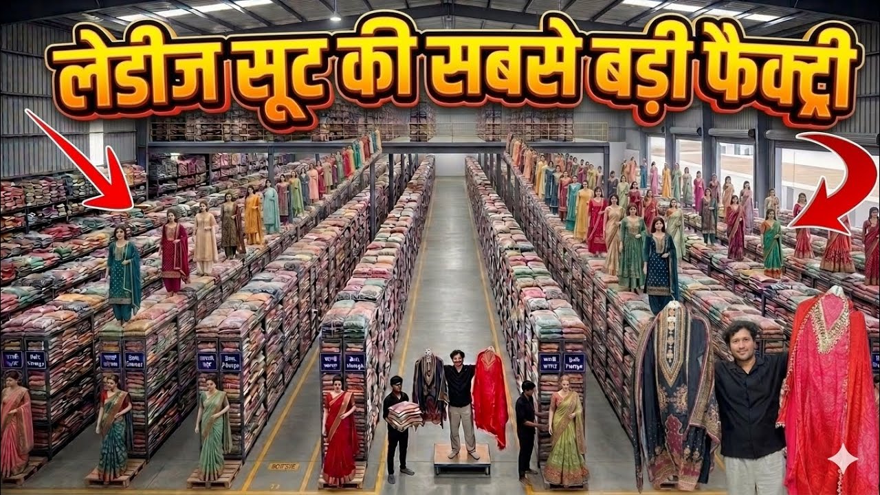 मात्र ₹99 से शुरू 😱 ₹1000 वाला Ladies Suit Wholesale Market Delhi Chandani chowk