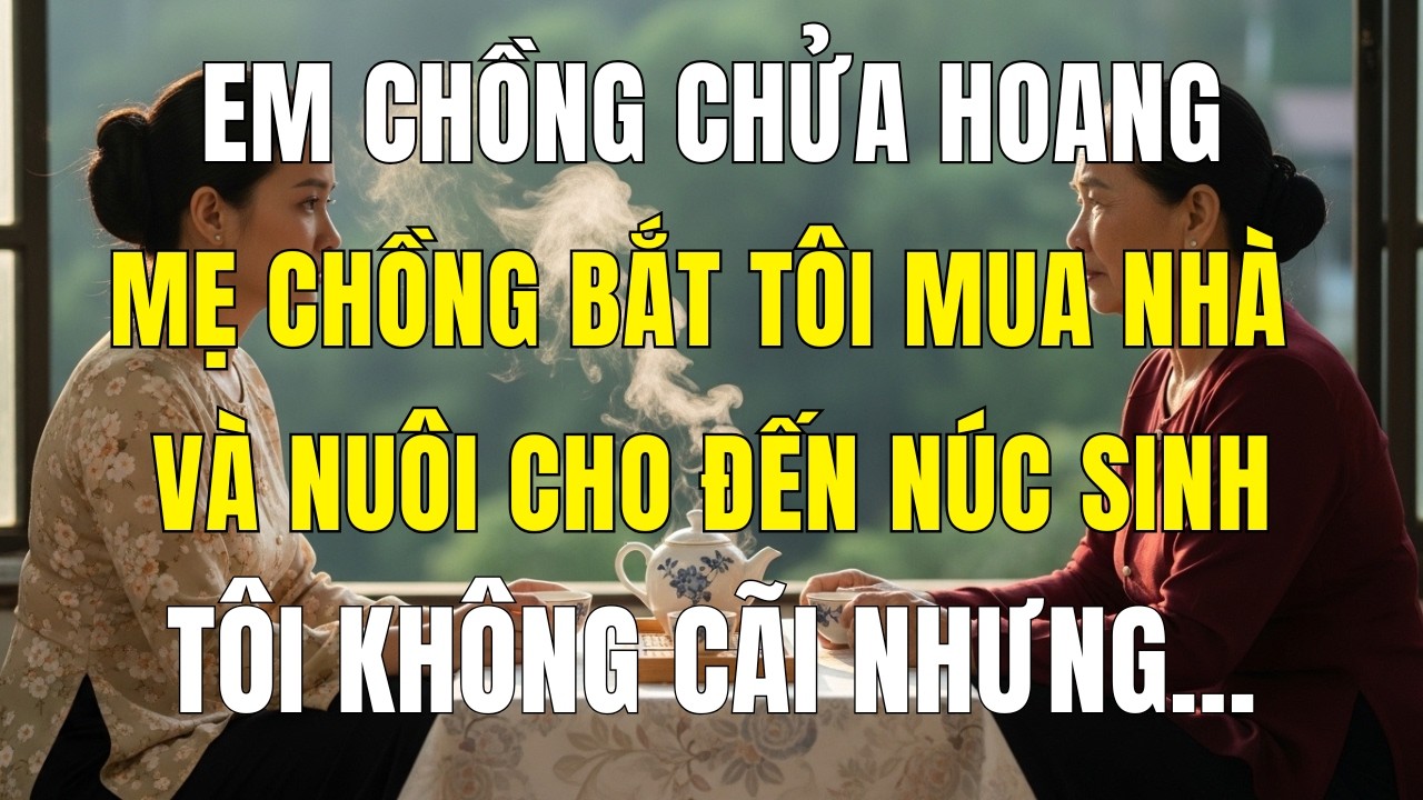 Em Chồng Chửa Hoang, Mẹ Chồng Bắt Tôi Mua Biệt Thự Nuôi Nó Đến Ngày Sinh – Tôi Không Cãi, Nhưng