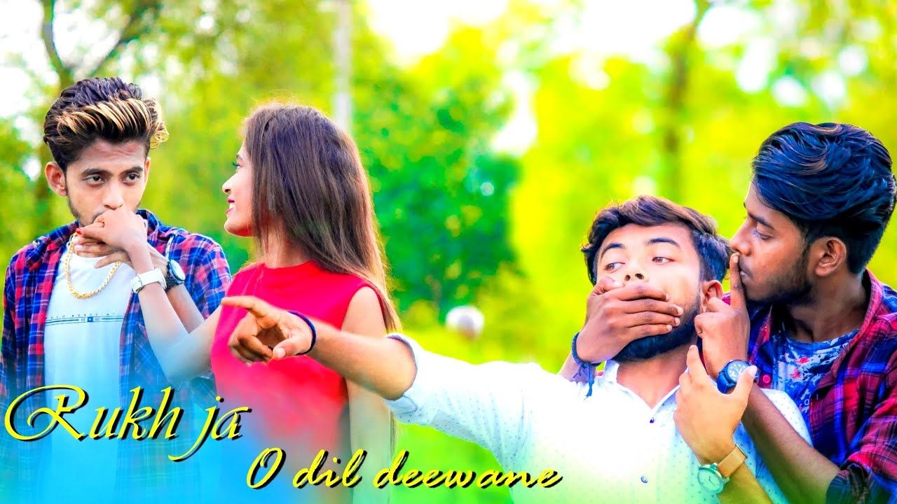 Ruk Ja O Dil Deewane |Shahrukh Khan |DDLJ | Cute Romantic Lovestory |Ft. Abir & Priti | R IO