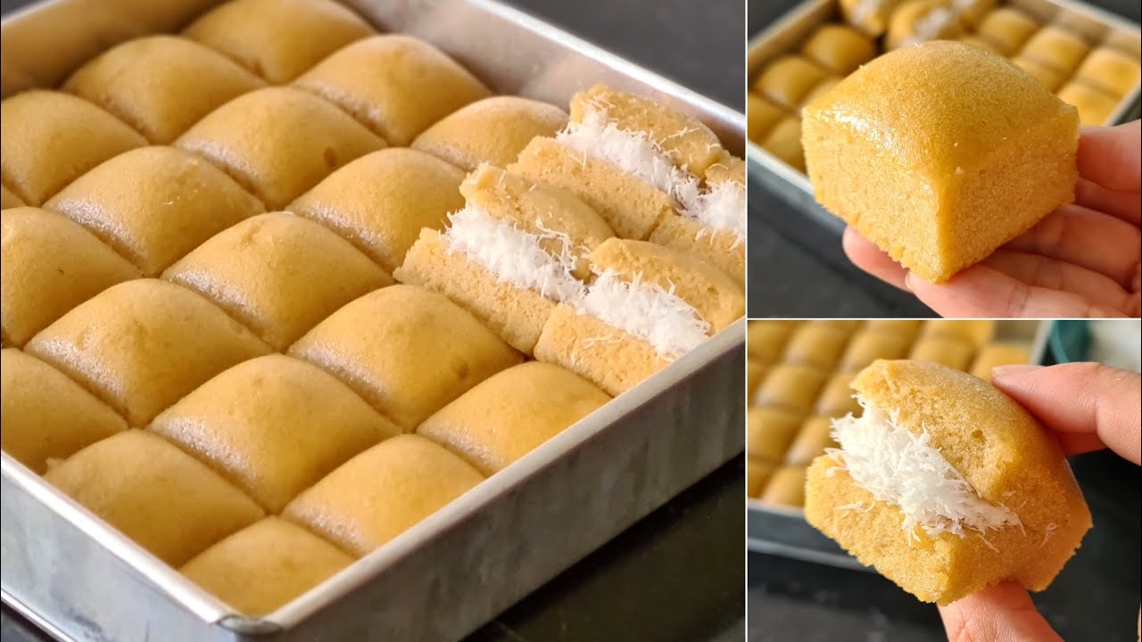 Gak perlu oven dan mixer untuk buat kue enak ini. Empuk kenyal, cocok buat teman ngeteh atau sarapan
