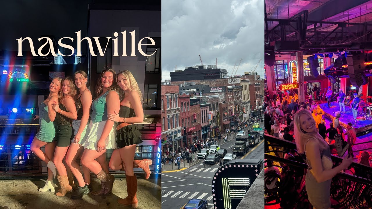 girls trip to nashville! 🥂🎼