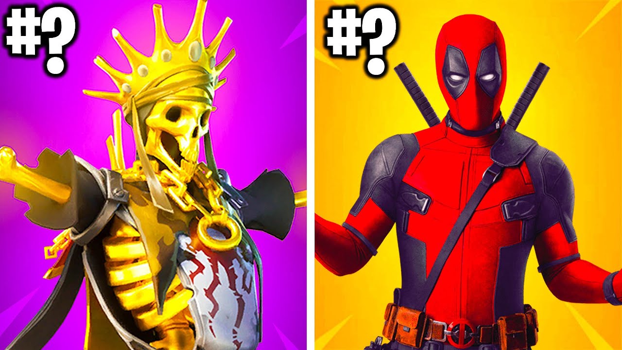 RANKING ALL SEASON 2 FORTNITE SKINS FROM WORST TO BEST!