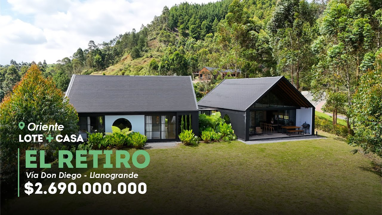 🏡Casa campestre en El Retiro - Vía Don Diego Llanogrande