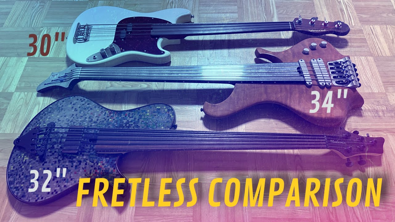 Playing Three Outstanding Fretless Basses Made In Germany // Vincent / Marleaux / Le Fay  // PART 1