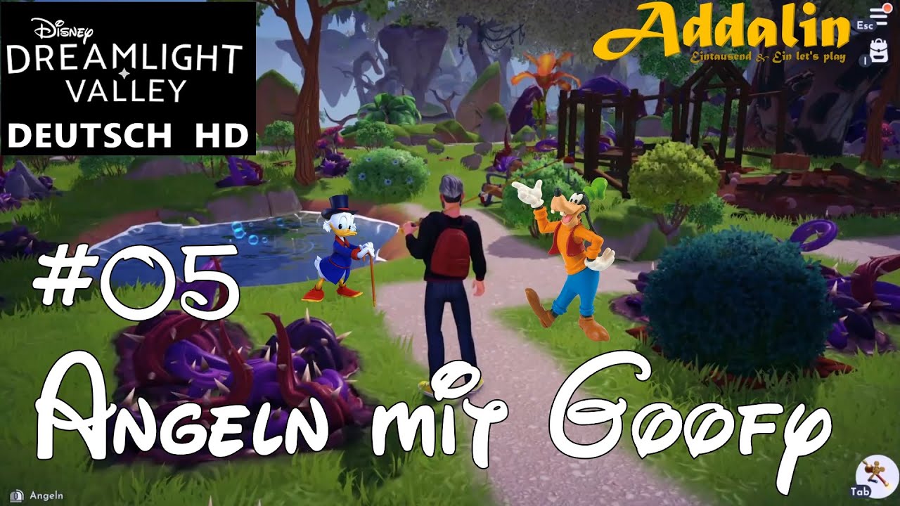 DISNEY DREAMLIGHT VALLEY 🏰 [05] Angeln mit Goofy ⭐ LET'S PLAY ⭐ DEUTSCH / GERMAN ⭐