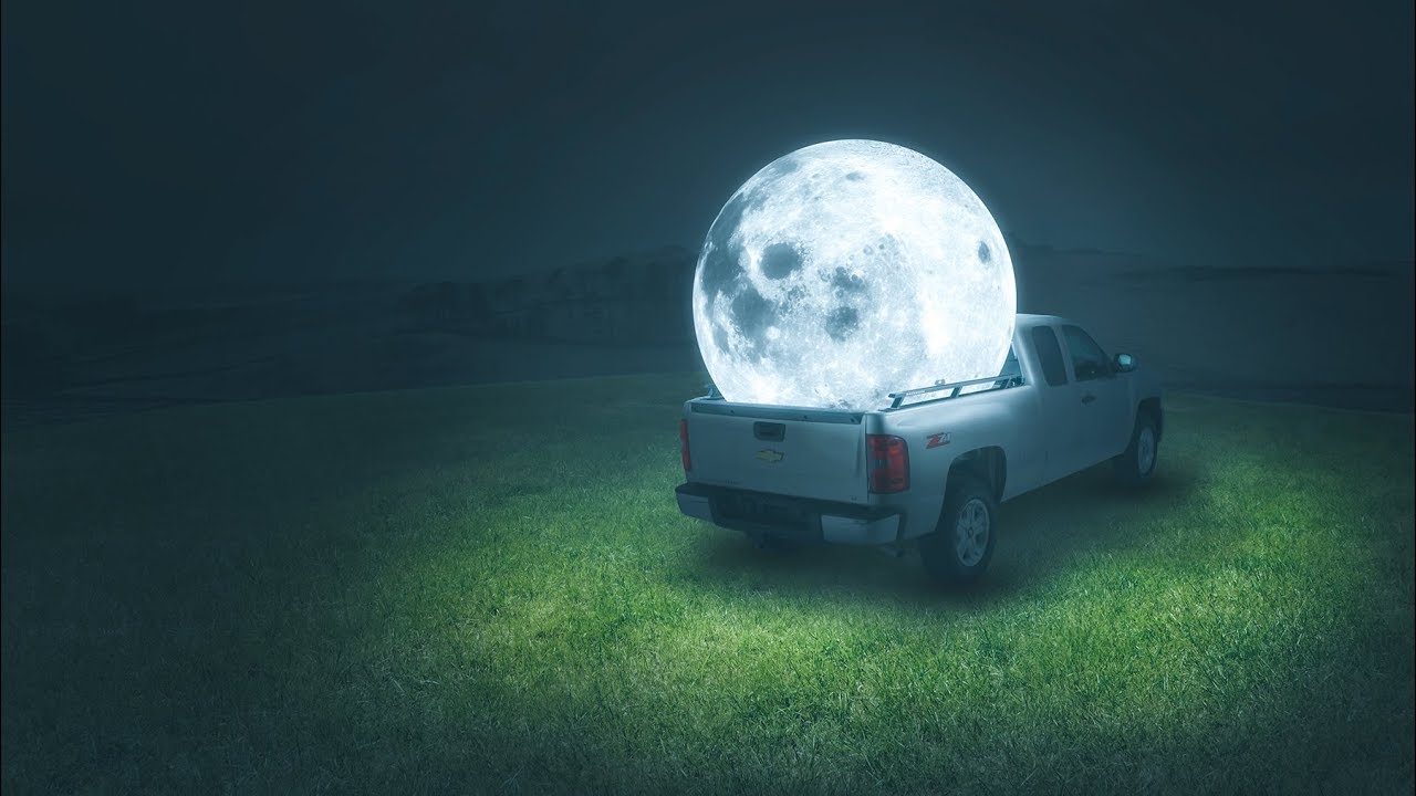 Photoshop moon manipulation Tutorial || creative || DS Works #photoshop #tutorial #manipulation