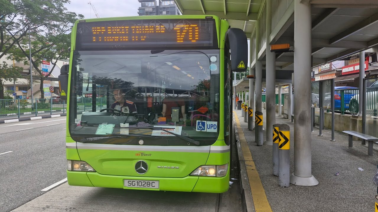 SBS Transit Bus Service 170 Mercedes-Benz O530 Citaro Batch 3 SG1028C 