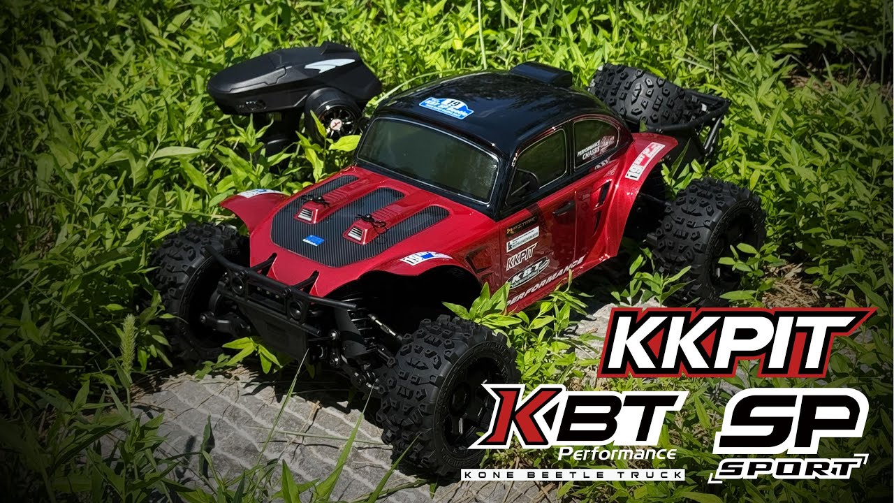 Full of sincerity, 1/8 KKPIT KBT SP, the best Beetle Desert remote control car immersive assembly.