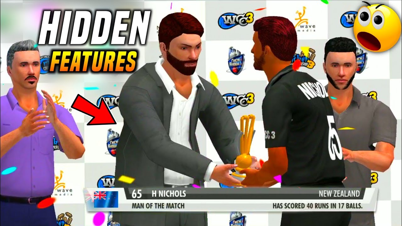 BOOM! Wcc3 Hidden Features - Big Surprise Full Review | Trophy Celebration, Realistic Gameplay