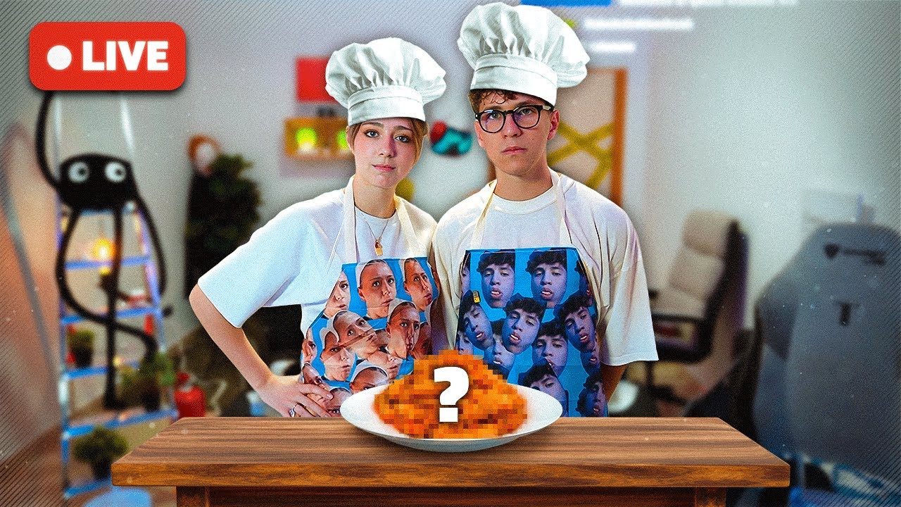 AUA E LEU CUCINANO IN LIVE.. MA SENZA CUCINA!! 