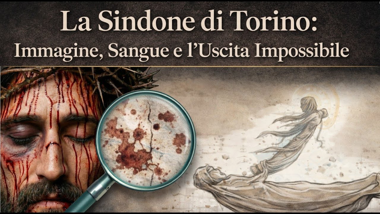 La Sindone di Torino:Immagine, Sangue e l&rsquo;Uscita Impossibile
