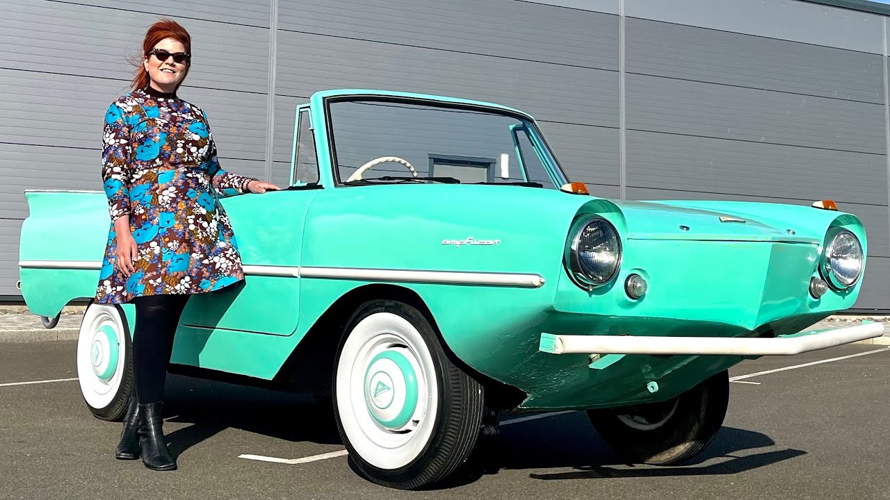 Amphicar 770 - the 60s sports car that swims!