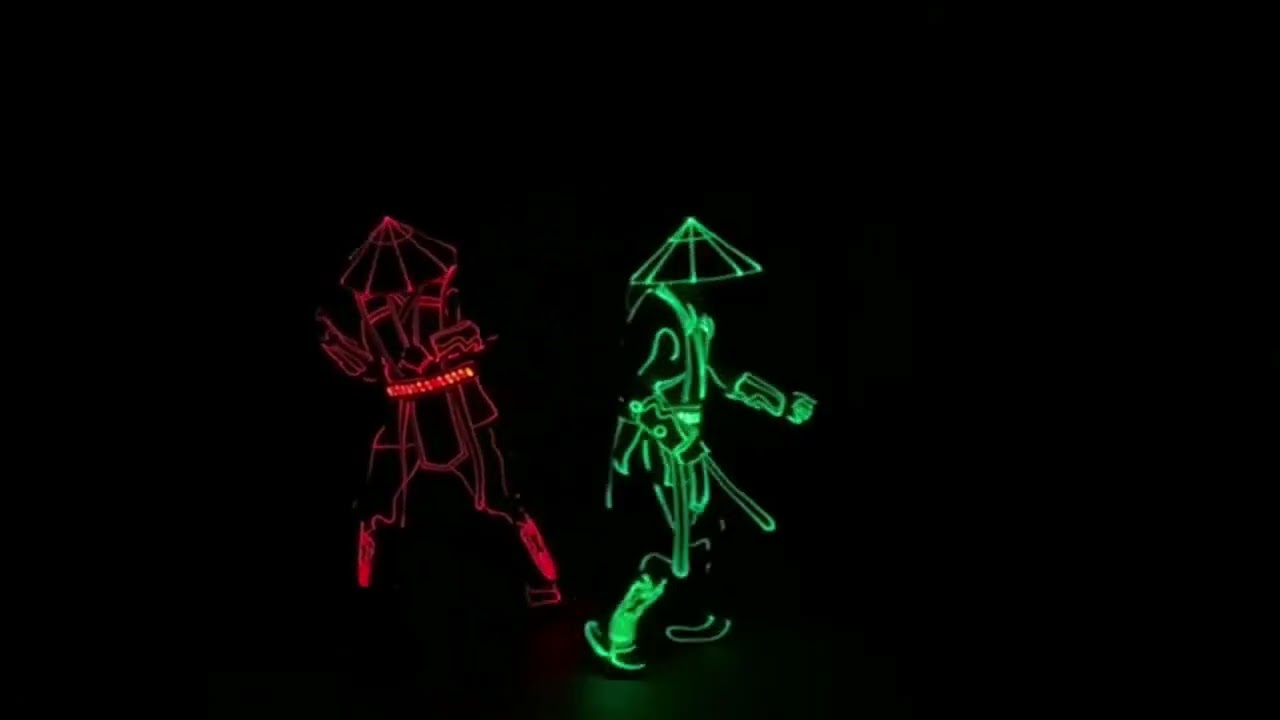 Robot dance show