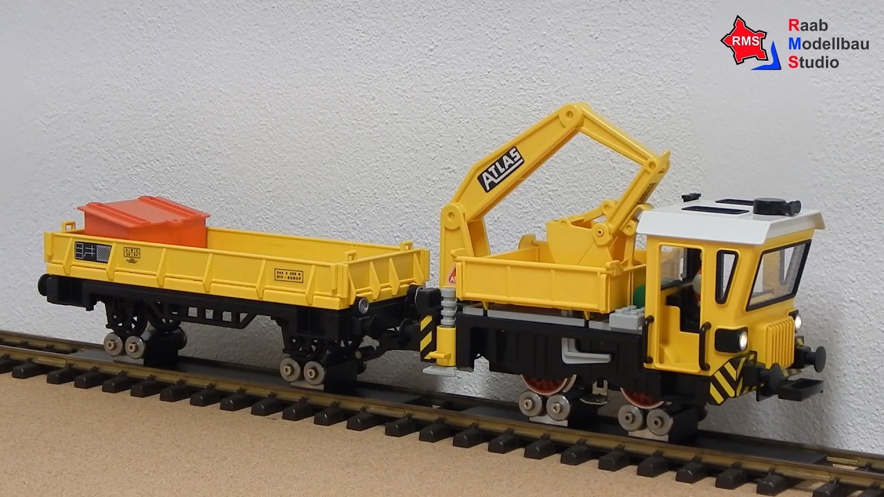 RMS 90590 - Spur G - Playmobil 4053 - Rottenkraftwagen ATLAS - ESU LokPilot