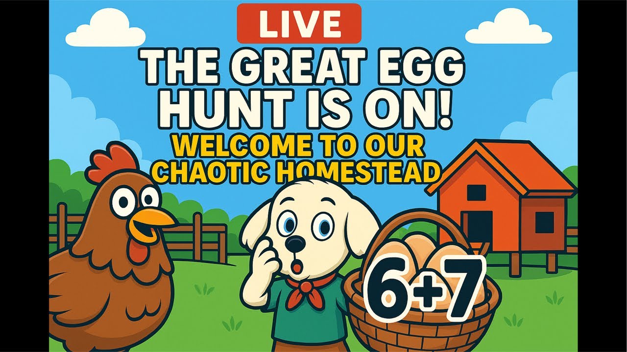 LIVE: The Great Egg Hunt is On!