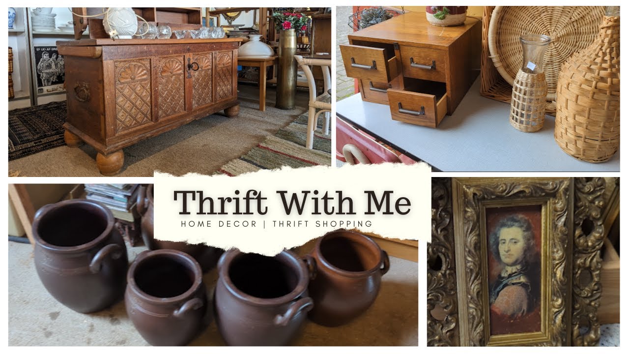 4 MUST SEE DECOR THRIFT STORES | Thrift With Me