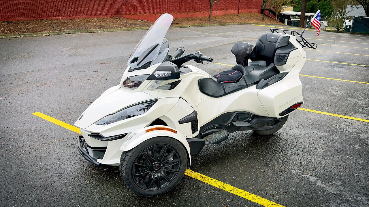 Моя первая тест-драйв за долгое время..!! • Прекрасный Spyder RT-LTD 2018 года! | TSV_3691