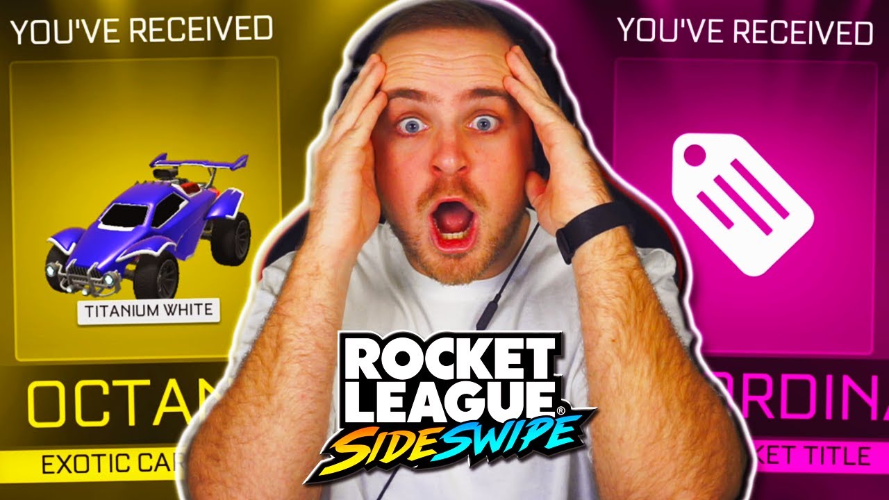 THE TITANIUM WHITE OCTANE HAS BEEN ADDED TO THE ITEM SHOP IN ROCKET LEAGUE SIDESWIPE! | INSANE ITEMS