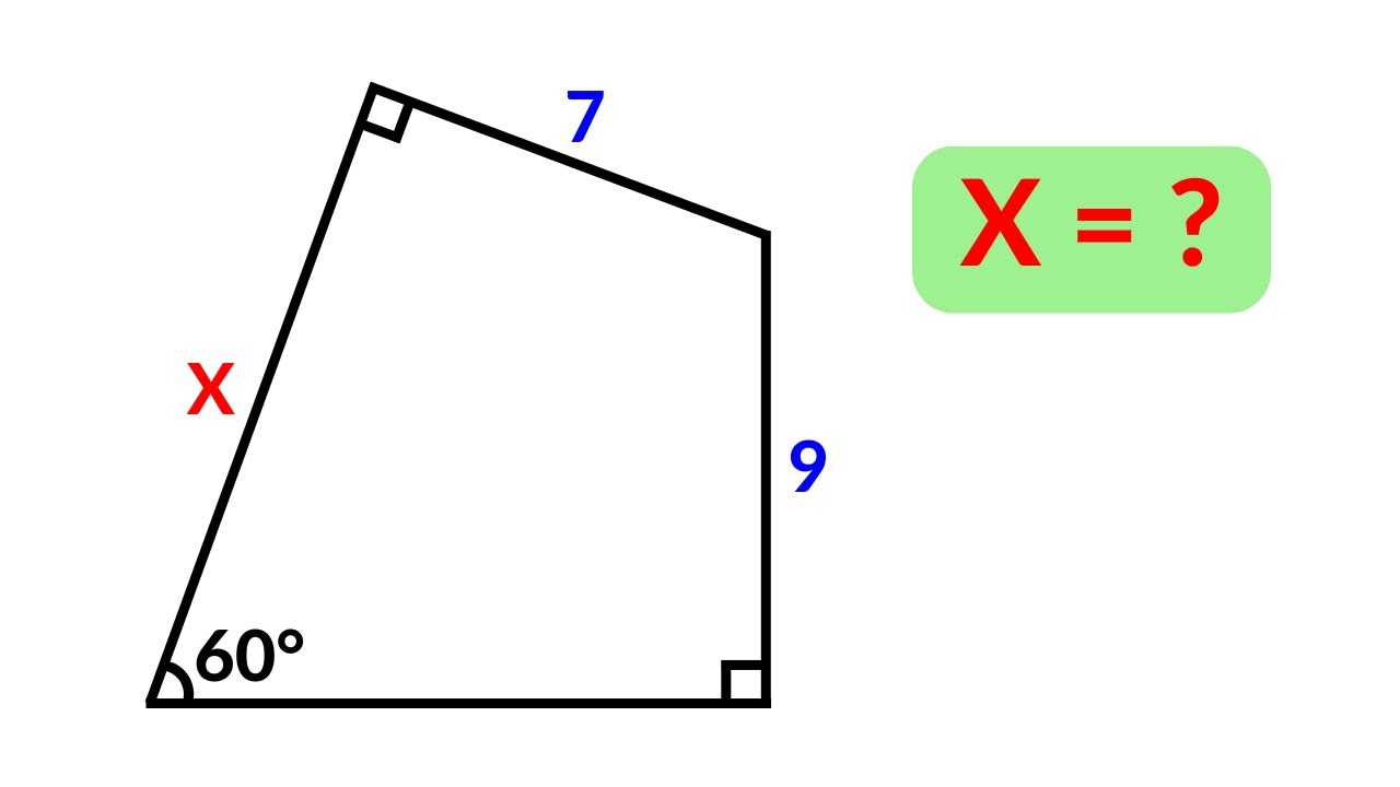 Find the length X | A Very Nice Geometry Problem