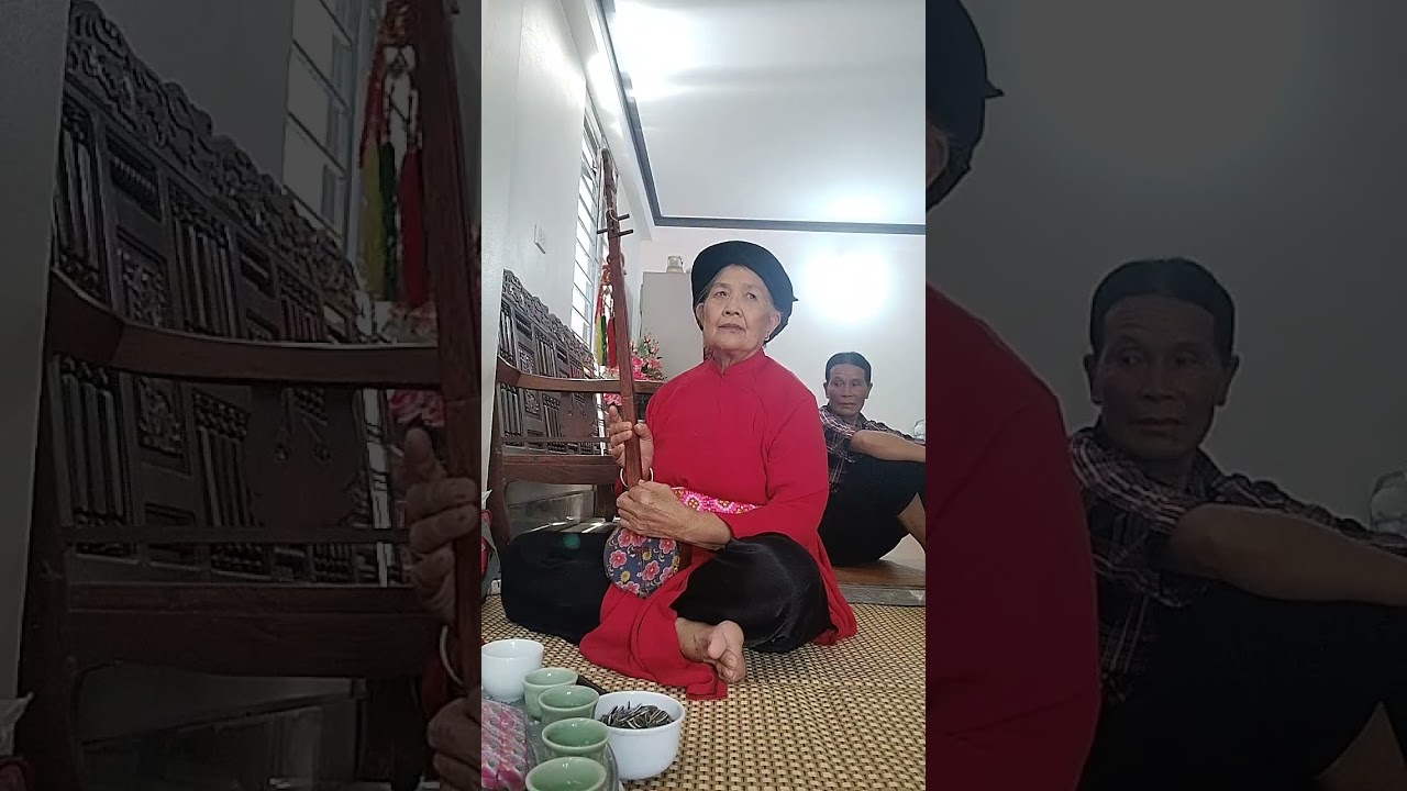 Then Thiên Nga hát then hay , làm lễ  tại kéo cọ ngày 16/8 dương lịch 