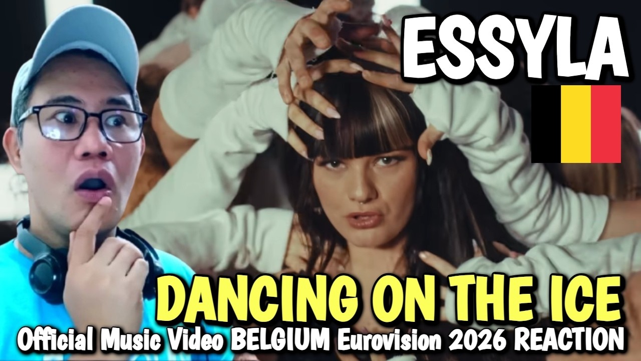 ESSYLA - Танцы на льду | Бельгия 🇧🇪 | Официальный музыкальный клип | #Евровидение2026 РЕАКЦИЯ