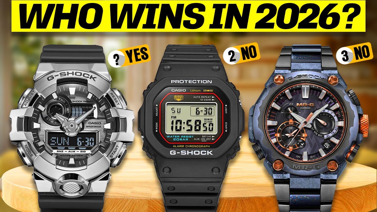 TOP 10 Best Casio G Shock Watches For Men In 2026!